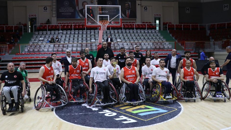 Tekerlekli Sandalye Basketbol Kıtalararası Kupası’nda Türkiye şampiyon oldu